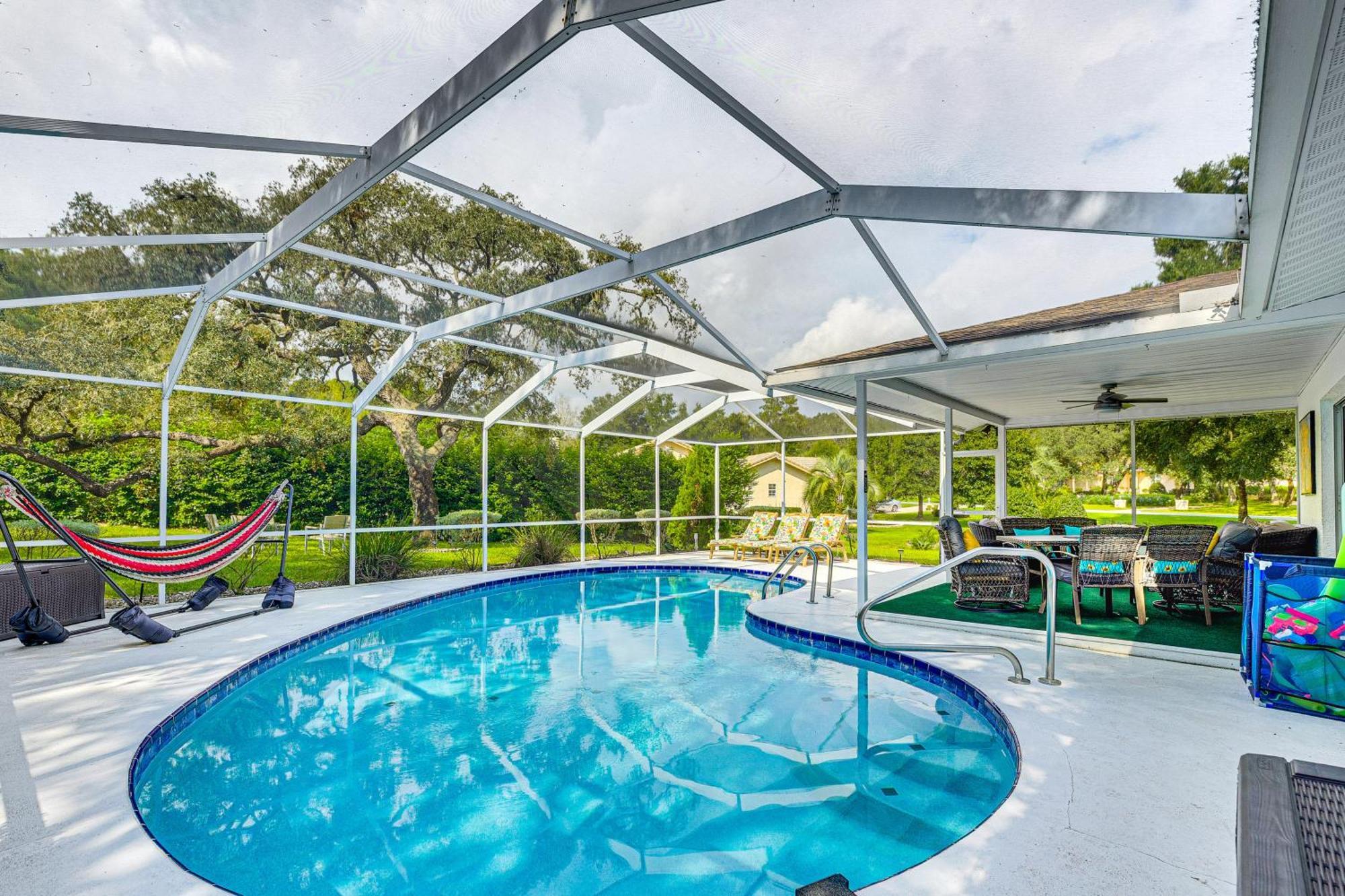 Spacious Citrus Hills Home With Pool And Game Room! Hernando Exteriör bild